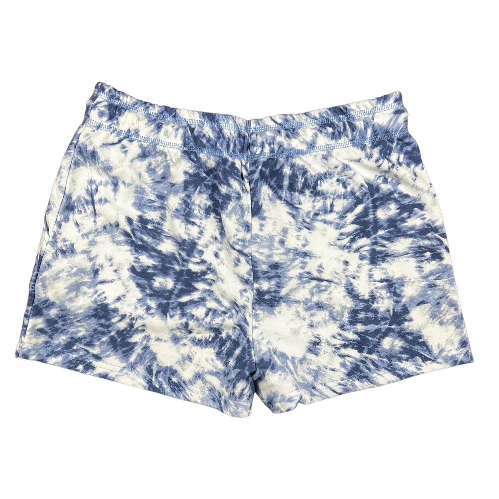NWT H Halston Studio Blue Tie Dye Shorts Size Small - Picture 2 of 6